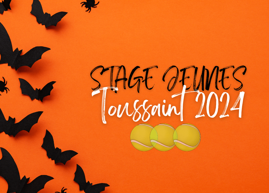 🎃 STAGE JEUNES TOUSSAINT 🎃